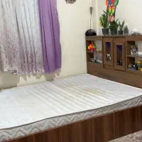 تخت خواب دونفره با تشک دونفره|تخت و سرویس خواب|ری, منصوریه منگل|دیوار