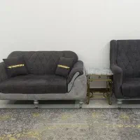 مبل چستر ۷ نفره با میزوعسلی