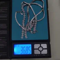 ست گردنبند و دستبند نقره نو|جواهرات|پردیس, فاز ۲|دیوار