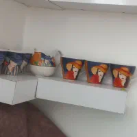 ست فنجان وجاشکری چینی برند