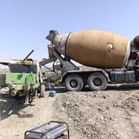 فروش پمپ بتن زمینی شویینگ در شرایط عالی