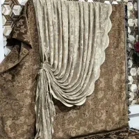 یالان مخمل طرحدار ویالان گیپور