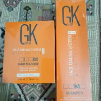 دوعدد شامپو و ماسک مو فری سولفات GKبا بهترین قیمت