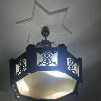 لوستر چوبی