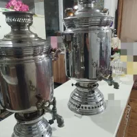 سماور بزرگ و کوچک در حد نو|سماور، چای‌ساز، قهوه‌ساز|تبریز, |دیوار