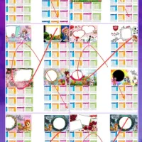 تقویم ۴۰۵ باعکس خودت