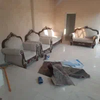 مبل۷نفره باکفی سفت ومحکم واقع درجاده چی چست