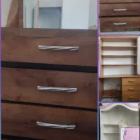 کمد کودک کتابخانه و میز آرایشی
