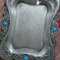 دو عدد سینی فروشی دوتاش