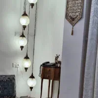 لوستر و آویز چوبی|لوستر و چراغ آویز|قرچک, زیبا شهر|دیوار