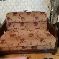 مبل راحتی چوب راش با میز ناهارخوری|مبلمان خانگی و میز عسلی|فریدون‌کنار, |دیوار