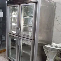یخچال ایستاده و فریزر ۴درب تمام استیل درحدنو|فروشگاه و مغازه|تهران, پاسداران|دیوار