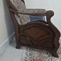 مبل ۷ نفره چوب راش همراه با میز وسط مبل و عسلی|مبلمان خانگی و میز عسلی|مبارکه, |دیوار