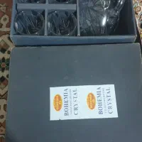 ست پارچ و لیوان کریستال چک bohemia