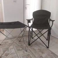 دوعددصندلی ومیز تاشو برزنت نو