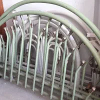 تختخواب دونفره فلزی با تشک