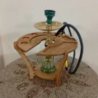 قلیان برنجی همراه باساکش