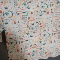 یک عدد مانتو شلوار نو فقط یک بار تن شده