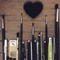 نقاش سیاه قلم