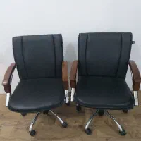 ۲عدد صندلی چرخدار اداری