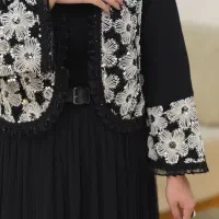 ۳تیکه کت و دامن و شال پولک دوزی