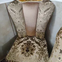 مبلمان سلطنتی اصل در حد نو همراه جلو مبلی و عسلی|مبلمان خانگی و میز عسلی|دامغان, |دیوار