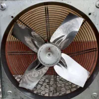 دو عدد فن صنعتی آلمان شرقی همراه با دیمر