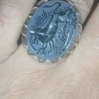 انگشتر نقره کلکسیونی|کلکسیون اشیاء عتیقه|کرمان, |دیوار