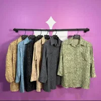 شومیز مانتو قد ۸۵ سایز لش طرح ابرو باد گازوئیلی|لباس|نورآباد, |دیوار