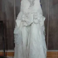 ۳ عدد لباس عروس|لباس|فارسان, |دیوار