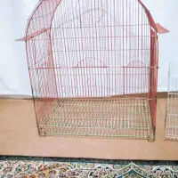 دو عدد قفس پرندگان