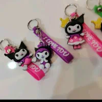 دسته کلید سیلیکونی عروسکی و فوتبالی وآدیداس