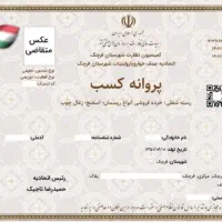 صدور جواز کسب برای ضمانت
