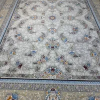 فرش افشان رنگ‌بندی کامل مشهدوکاشان