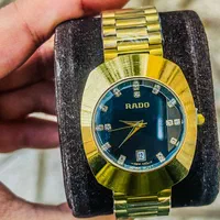 ساعت مردانه رادو تخم مرغی / رنگ ثابت /تقویم دار|ساعت|مشهد, گاز|دیوار