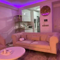 مبل چستر کرم نیم ست پنچ نفره