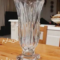 گلدان کریستال|ظروف سرو و پذیرایی|تهران, فلسطین (میدان انقلاب)|دیوار