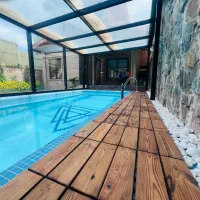 اجاره روزانه ویلا استخردار لوکس لوکیشن دنج