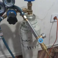 سره برش و جوش و شلنگ و مانو متر و  کپسول ۱۰ لیتری