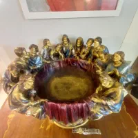 مجسمه شام آخر شیرینی خوری|مجسمه، تندیس، ماکت|تهران, سید خندان (جلفا)|دیوار