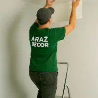 کاغذ سقفی و دیواری بجای رنگ