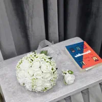 دسته گل عروس نورا|گل مصنوعی|بندرعباس, |دیوار