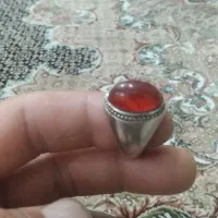 انگشتر عقیق کهنه طوقدار|جواهرات|نهاوند, |دیوار