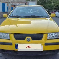 تاکسی سمند زرد دوگانه سوز ۱۳۸۷