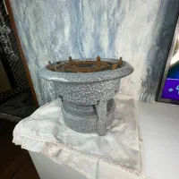 چراغ سه فتیله نفتی هلند خاص قدیمی|کلکسیون اشیاء عتیقه|اندیشه, شهرک صدف|دیوار