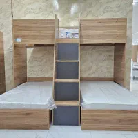 تخت ۳ طبقه یکنفره ۲۰۰*۹۰