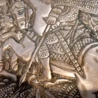 سینی قلم مسی