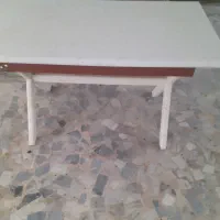 میز غذاخوری ۴ الی ۶ نفره بدون صندلی سفید|میز و صندلی غذاخوری|رشت, گلسار|دیوار