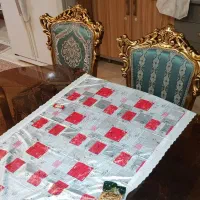 میز و صندلی ناهار خوری استیل ۶ نفره