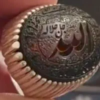 انگشتر نگین عقیق کلکسیونی نقره